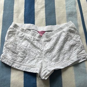 Lilly Pulitzer eyelet shorts